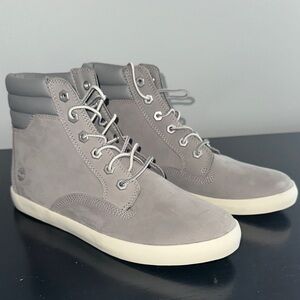 Timberland Women's Gray High-Top Sneakers